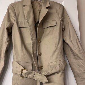 Beige women’s blazer